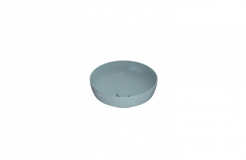 Washbasin T-EDGE | 370x370x140 mm | Blue mattte