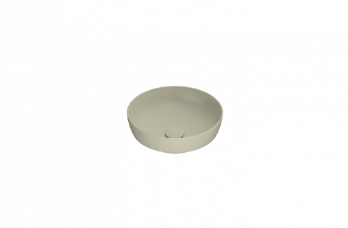 Washbasin T-EDGE | 370x370x140 mm | Cashmere mattte