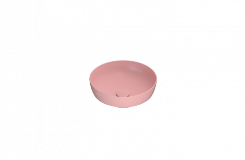 Washbasin T-EDGE | 370x370x140 mm | Pink mattte