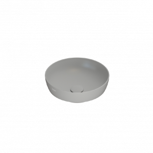 Washbasin T-EDGE | 370x370x140 mm | Light grey mattte