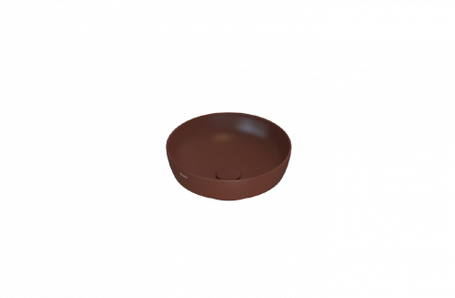 Washbasin T-EDGE | 370x370x140 mm | Brick mattte