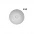 Vessel sink | T_EDGE | 420 x 420 x 160 | Light grey mattte