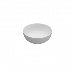 Vessel sink | T_EDGE | 420 x 420 x 160 | White mattte