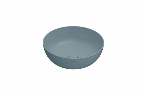 Vessel sink | T_EDGE | 450x450x160 mm | Blue mattte