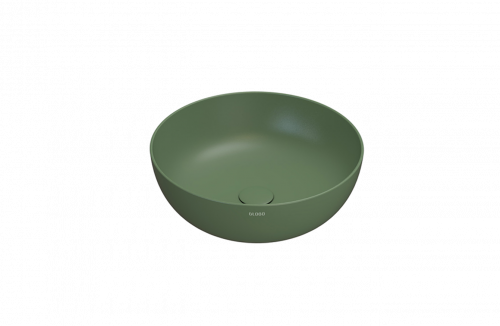 Vessel sink | T_EDGE | 450x450x160 mm | Fern mattte