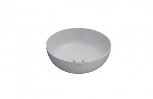 Vessel sink | T_EDGE | 450x450x160 mm | Light grey mattte