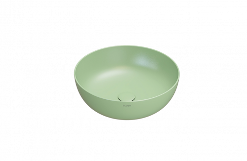 Vessel sink | T_EDGE | 450x450x160 mm | Lime mattte