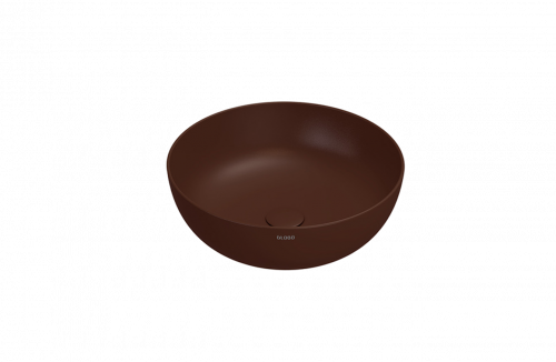 Vessel sink | T_EDGE | 450x450x160 mm | Brick mattte