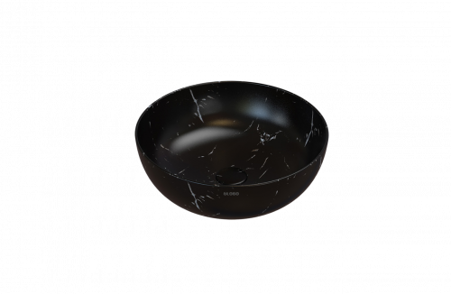 Vessel sink | T_EDGE | 450x450x160 mm | Portoro Nero mattte