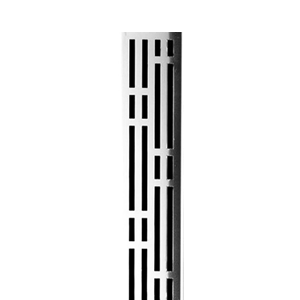 Okrasná lišta Basic rovná lesklá 700 mm