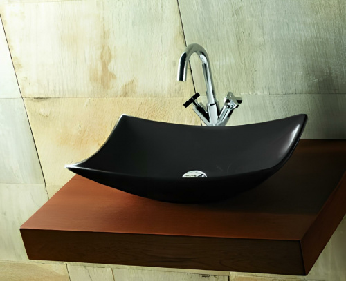 Vessel sink Magdalena black