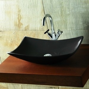 Vessel sink Magdalena black