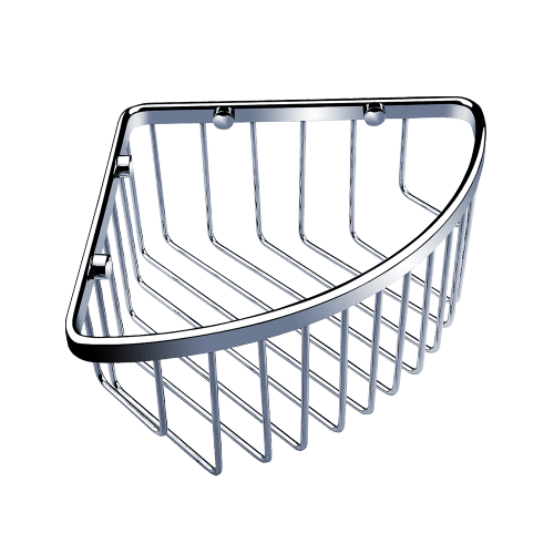 Wire shelf Bond corner | chrome