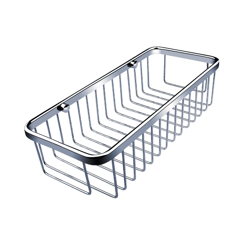 Bond wire shelf 296 X 130 X 75 mm | chrome