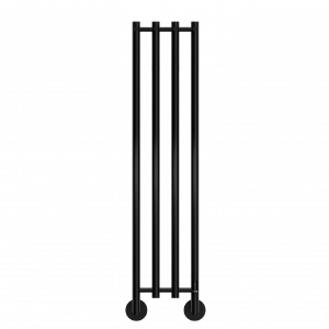 Radiátor BOSSE | černá-mat | 330 × 1230 mm