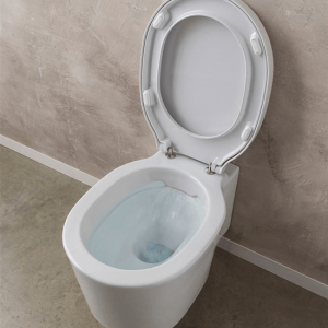 Wall-mounted toilet WC Bucket | 535 x 360 |  white | Rimless