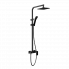 Shower set CUBE lever faucet | black mattte