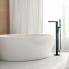 Bath faucet CUBE | lever mixer solitary | chrome