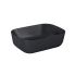 Countertop basin CHARMANT | 455 × 325 × 135 | black matte