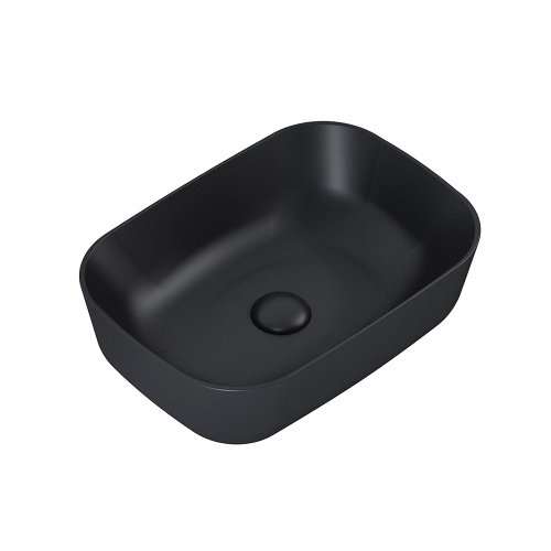 Countertop basin CHARMANT | 455 × 325 × 135 | black matte