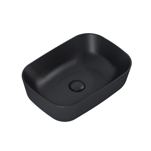 Countertop basin CHARMANT | 455 × 325 × 135 | black matte