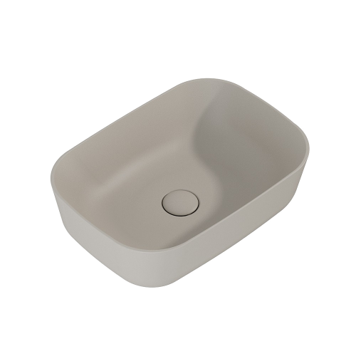 Countertop basin CHARMANT | 455 × 325 × 135 | dune matte