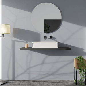 Countertop basin CHARME | 620 x 390 x 120 | Bianco | white