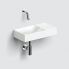 Vessel or wall-mounted sink VALE 380 x 190 x 70 | white