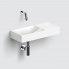 Vessel or wall-mounted sink VALE 450 x 190 x 70 | white