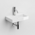 Vessel or wall-mounted sink MINI WASH ME 380 x 240 x 70 | with tap hole | white