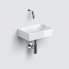 Vessel or wall-mounted sink VALE 280 x 190 x 70 | white