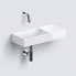 Vessel or wall-mounted sink VALE 450 x 190 x 70 | white