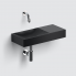 Vessel or wall-mounted sink VALE 450 x 190 x 70 | black