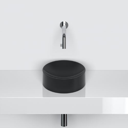 Vessel sink VALE 220 x 220 x 70 | black