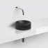 Vessel sink VALE 220 x 220 x 70 | black