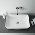 Countertop sink DAPHNE | 500 × 390 × 135 | matte emerald