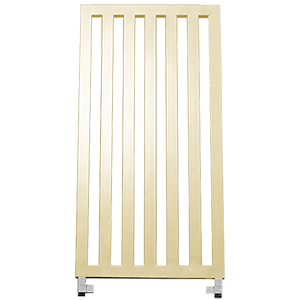 Darius radiator | 600x1500 mm | Beige structural mat