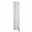 Darius radiator with hooks | 326x1500 mm | silver gloss