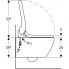 SET - WC Geberit AquaClean Tuma Comfort | Bílá / Sklo