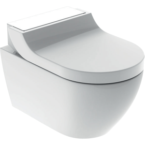 SET - WC Geberit AquaClean Tuma Comfort | Bílá / Sklo