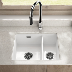 Valet 1 and 1/2 bowl kitchen sink | 600 x 460 x 196