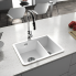 Valet 1 and 1/2 bowl kitchen sink | 600 x 460 x 196