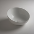 DOME OBLIQUO washbasin 450 x 450 x 240 mm on the board round | Plum mattte