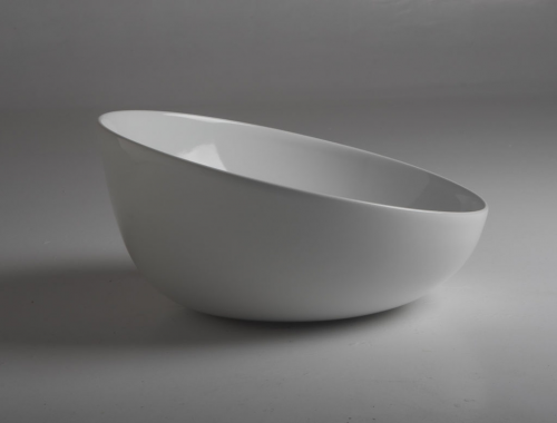 Vessel sink DOME OBLIQUO 450 x 240 | Šedá mattte