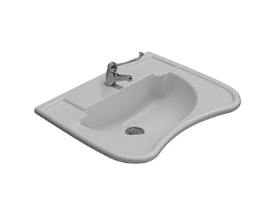 Hospital basin ARGENTO | 670 x 545 x 215