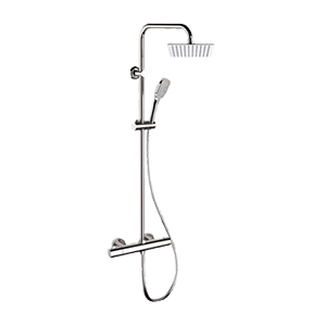 Sprchový set | s hlavicou 250x250 mm | chróm lesk | termostatické | EQ | chróm lesk