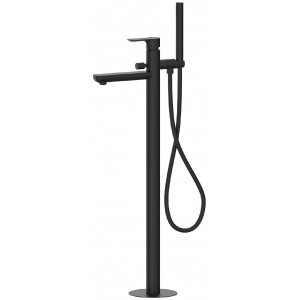 Bath faucet ENERGY lever mixer, free-standing | black mattte