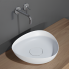 Vessel sink OVIEDO 410 x 410 x 130 | white