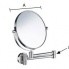 Make-up / shaving mirror wall-mounted with arm, small | 5x | Smedbo