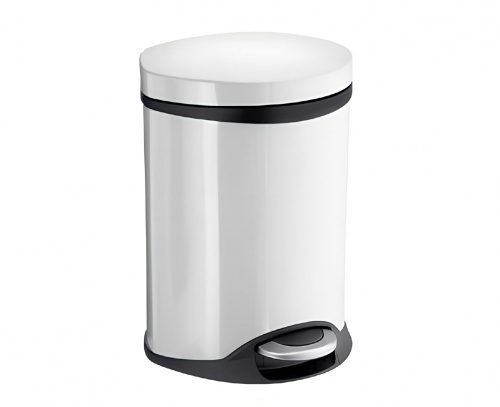 Pedal bin | 6L | 235 x 320 x 215 | white